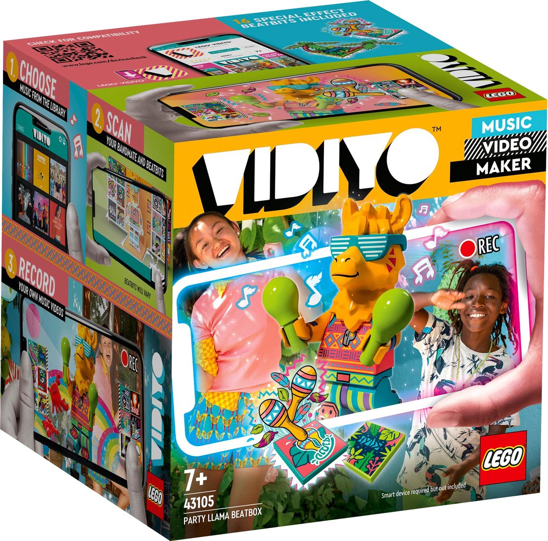 

Конструктор LEGO Vidiyo 43105 Битбокс Любителя вечеринок Л.Л.А.М.А