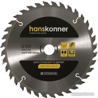 Пильный диск Hanskonner H9022-185-20/16-36