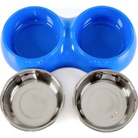 Миски на подставке ZooZooZoo на подставке SWT-6046-450 (синий)