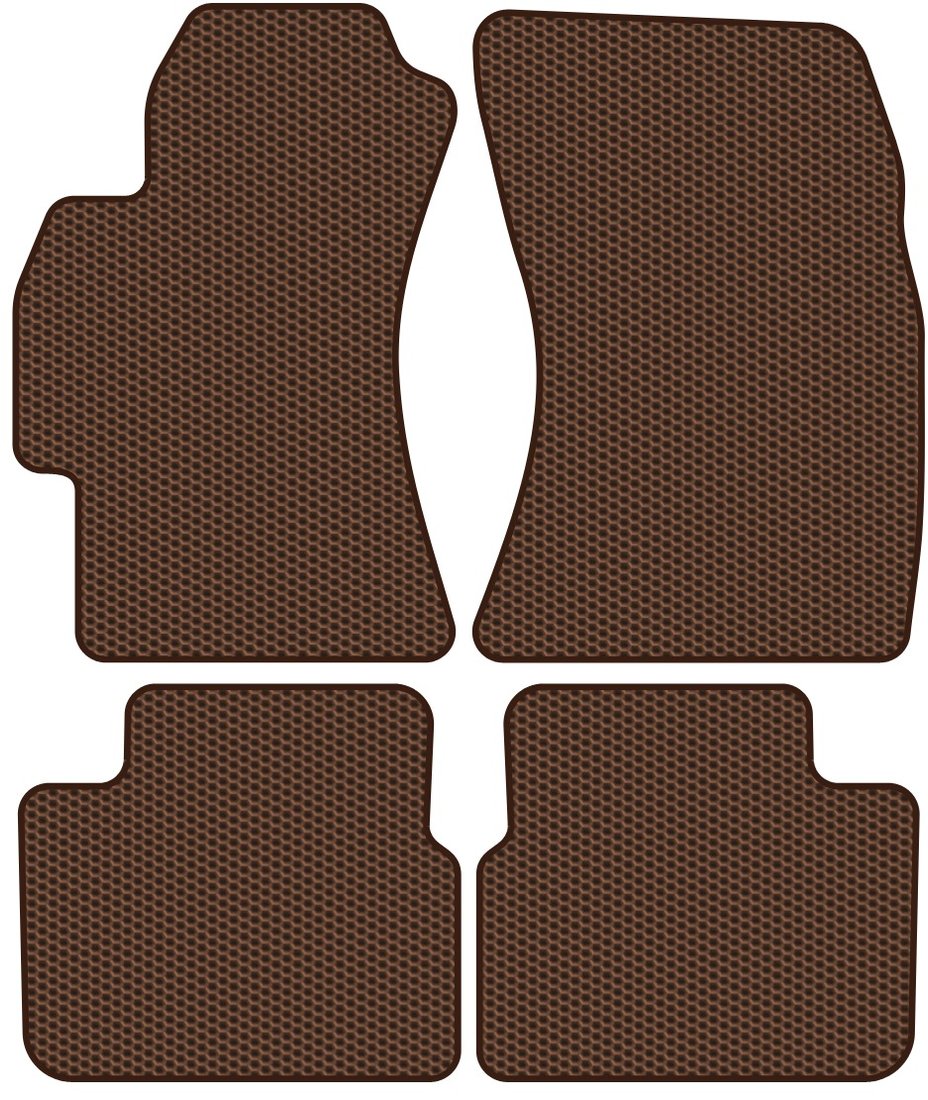 

Комплект ковриков для авто Alicosta Subaru Impreza WRX (седан, хэтчбек 5 дв / GE, GH) 2007 - 2014 (коричневый, сота)