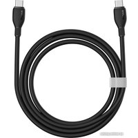 Кабель Baseus Pudding Series Fast Charging Cable 100W USB Type-C - USB Type-C (2 м, черный)