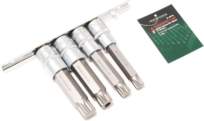 

Набор головок слесарных RockForce RF-40916L (4 предмета)