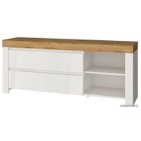 Тумба Anrex Taurus RTV 2S2N (белый глянец-дуб вотан) в Пинске