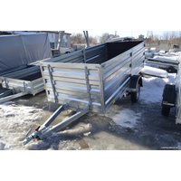 Одноосный прицеп AvtoS A40U1B тент 1200