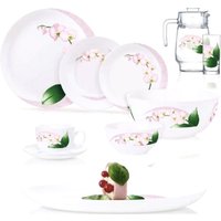 Столовый сервиз Luminarc Дивали Пинк Орхидея P9939 (46пр)