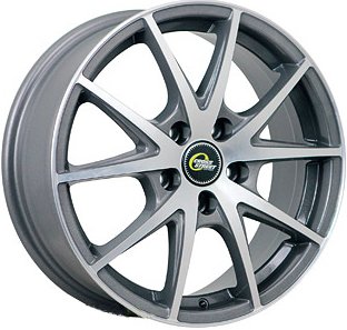 Литые диски Cross Street CR-17 15x6" 4x100мм DIA 54.1мм ET 46мм GMF