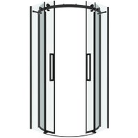 Душевой уголок Grossman Classic 100x100x195 301.K33.04.1010.21.00 (черный матовый/прозрачное стекло) в Лиде