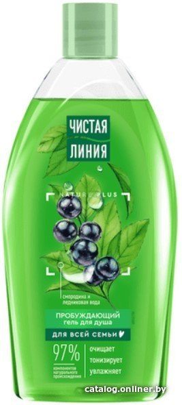 Чистая линия Гель для душа Пробуждающий 750 мл
