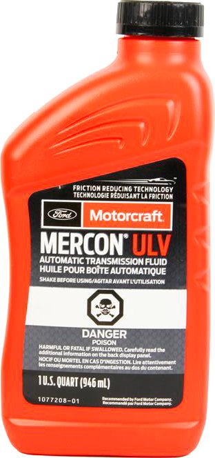 

Трансмиссионное масло Ford Motorcraft Mercon ULV ATF XT12QULV 0.946л