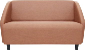 Диван Brioli Ральф двухместный (рогожка, J11 розовый)