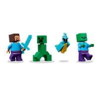 Конструктор LEGO Minecraft Дом в джунглях из TNT 21275