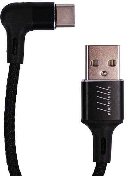 

Кабель Profit QY-09 USB Type-C 1 м (черный)