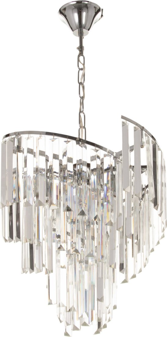 

Подвесная люстра BayerLux Лувр 10777424 (хром)