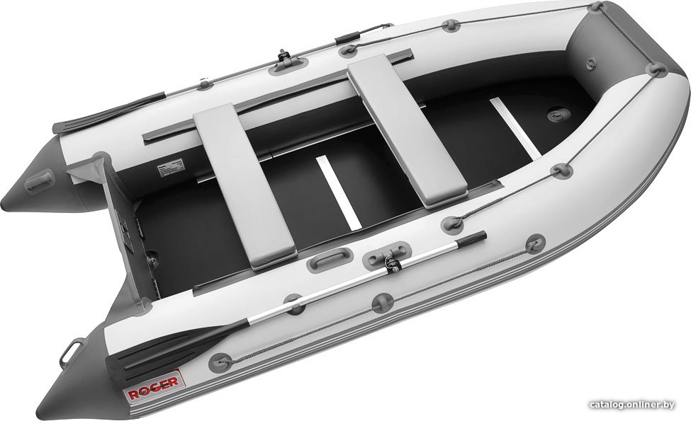 Моторно-килевая лодка Roger Boat Hunter Keel 3000 (малокилевая, белый/графит)