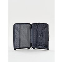 Чемодан-спиннер L'Case Riga 24 (M, черный)