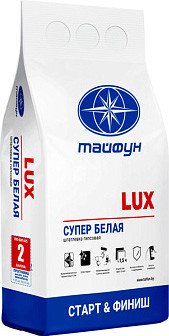 

Шпатлевка Тайфун LUX гипсовая 5 кг (белый)