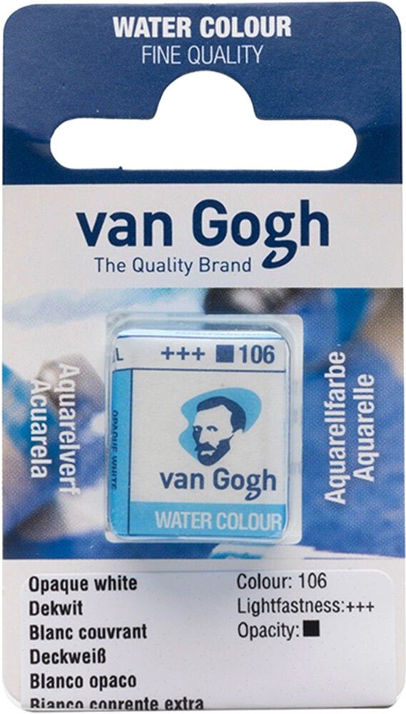 

Акварельная краска Van Gogh 106 20861061 (1.3 мл, белила матовые)