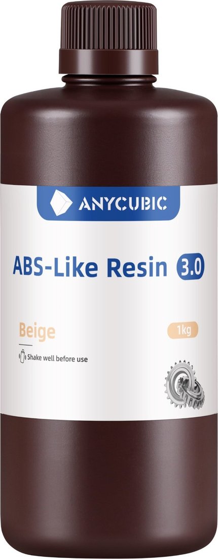 Фотополимер Anycubic ABS-Like 3.0 SABL3BG-10 (1л, бежевый)