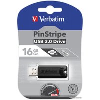 USB Flash Verbatim PinStripe 16GB [49316]