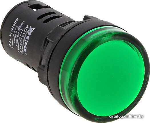 Лампа сигнальная EKF AD16-22HS LEDM-AD16-G (зеленый)