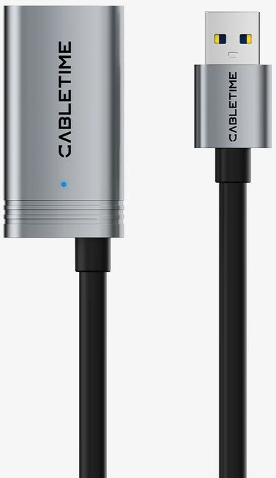 

Удлинитель Cabletime Active 3.0 USB Type-A - USB Type-A (10 м, черный)