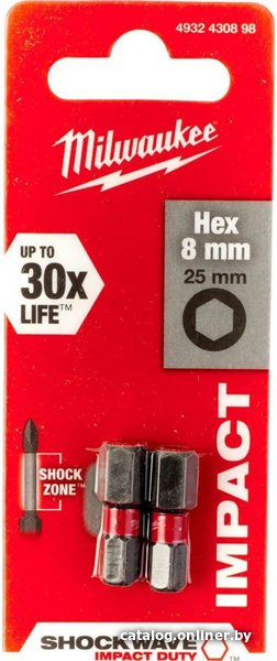 Набор бит Milwaukee 4932430898 (2 шт)