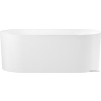 Ванна Wellsee Chalice Perfection 166x77 230601003 (отдельностоящая ванна белый глянец, экран, ножки, сифон-автомат матовый черный)