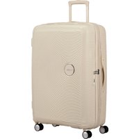 Чемодан-спиннер American Tourister Soundbox Coconut sand 77 см