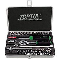 Набор трещотка с головками Toptul GCAD2902 29 предметов