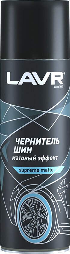 

Lavr Чернитель шин Матовый 650 мл Ln1433
