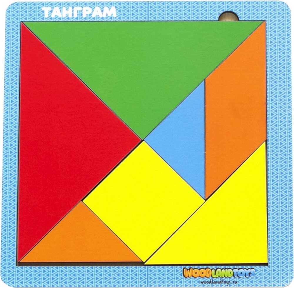 

Мозаика/пазл WoodLand Toys Танграм 083211
