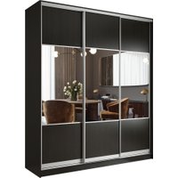 Шкаф-купе Евва АЭП ШК.3 02 203 VS.01 (венге/хром)