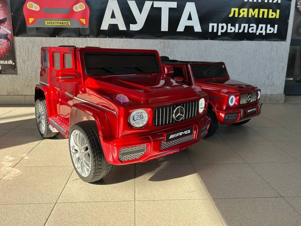 

Электромобиль Baby Driver Mercedes-Benz G65 D333 (красный глянец)