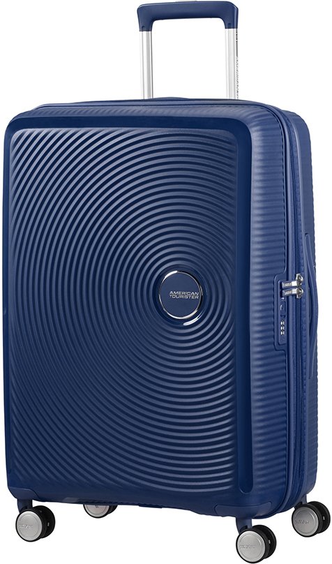

Чемодан-спиннер American Tourister Soundbox Midnight Navy 67 см