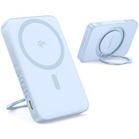Внешний аккумулятор Baseus PicoGo Qi2 Magnetic Power Bank 5000mAh 20W (голубой)