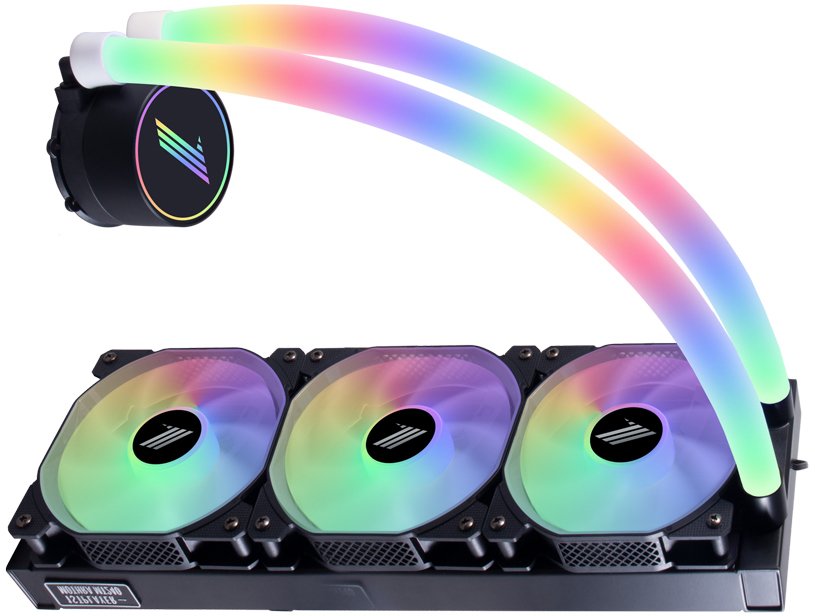 

Система жидкостного охлаждения для процессора 1stPlayer Mothra MT360 (черный)