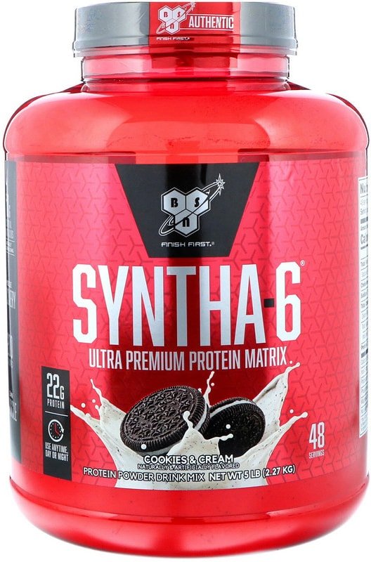 

Протеин комплексный BSN Syntha-6 Ultra-Premium Protein Powder (печенье/крем, 2260 г)