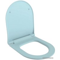 Сиденье для унитаза Ambassador Abner 102T20801S (голубой матовый)