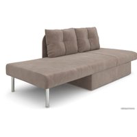 Тахта Мебель-АРС Алиса (бархат, серо-шоколадный star velvet 60 coffee)