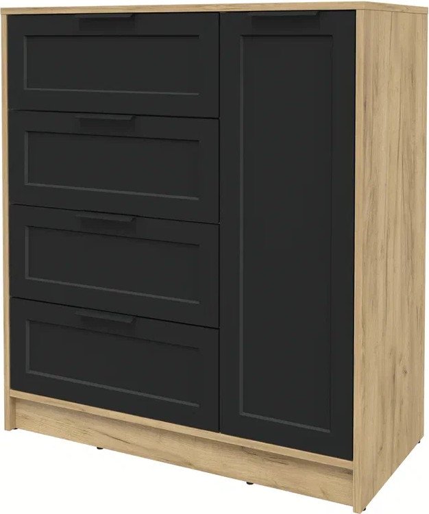 

Тумба Интерлиния Концепт Тренд КТ-Т90 (дуб золотой/черный)