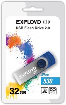 

USB Flash Exployd 530 32GB (синий) [EX032GB530-Bl]
