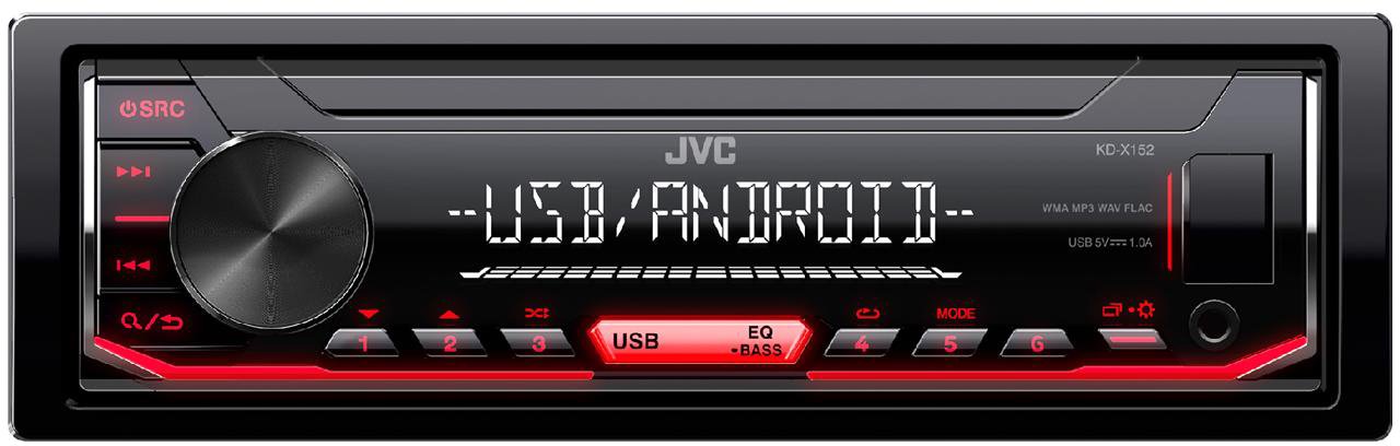

USB-магнитола JVC KD-X152M