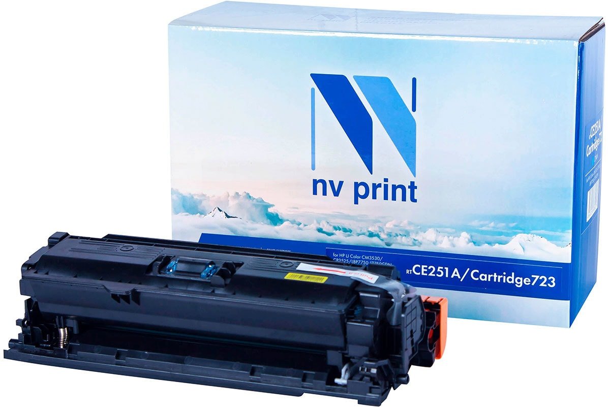 

Картридж NV Print NV-CE251A-723C (аналог HP CE251A, Canon 723C)