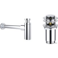 Сифон Wellsee Drainage System 182104001 (сифон, донный клапан, хром)