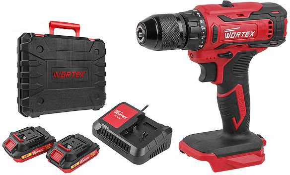 

Дрель-шуруповерт Wortex BD 1820-1 Li 0329209 (с 2-мя АКБ, кейс)