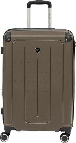 Чемодан-спиннер Francesco Molinary 197-PP1906/2-24BRW (коричневый)
