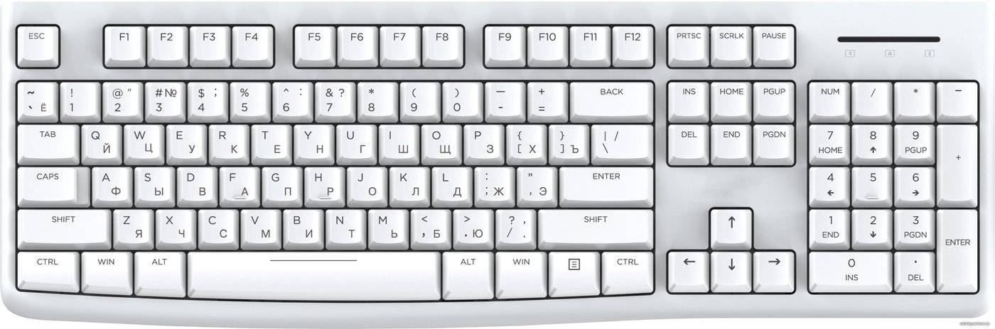 Клавиатура Dareu LK185 (белый)