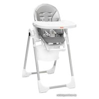 Высокий стульчик Baby Prestige Junior Lux+ (silver) с развивающей дугой Веселый краб