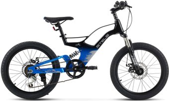 Детский велосипед Stels Leader 250 MD 2024 (синий/черный)