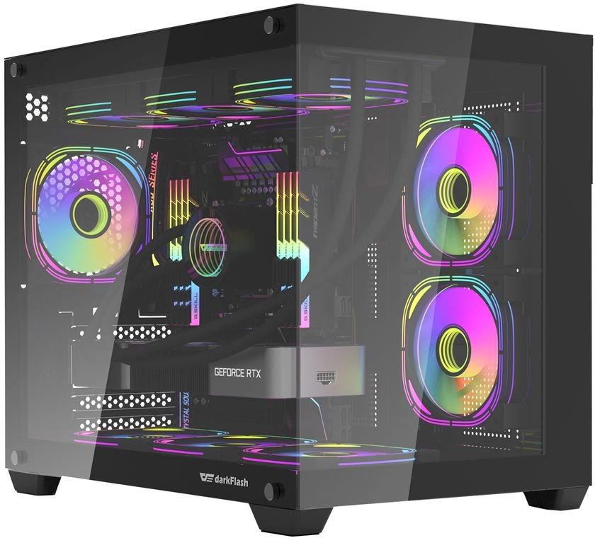 

Корпус dark Flash C285MP (черный)